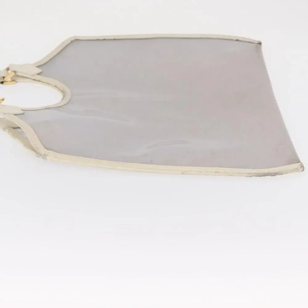 Louis Vuitton Epi Vinyl Plage Via Bag Clear White